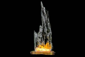 p2b38-rising wood spear with a crystal lava flow